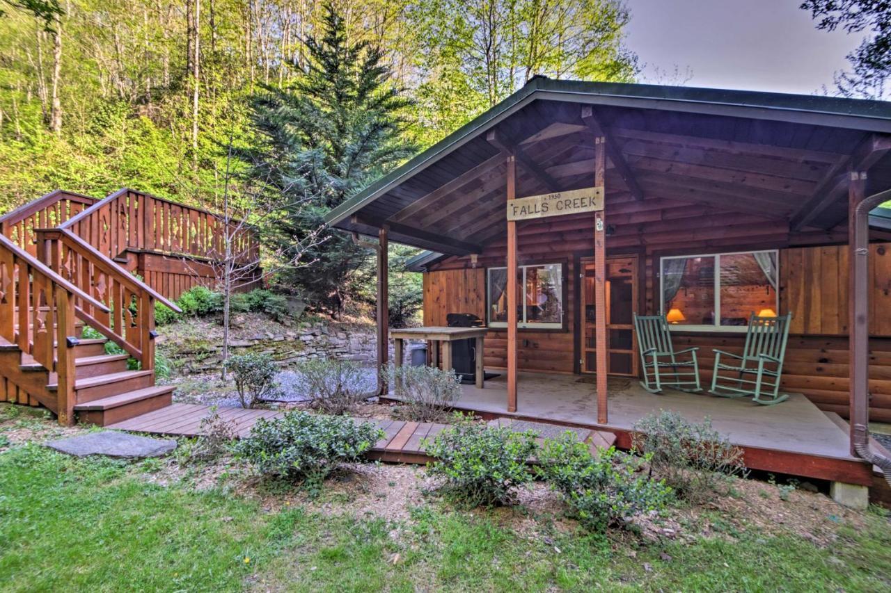 Bryson City Cabin With Fire Pit On Coopers Creek! Экстерьер фото