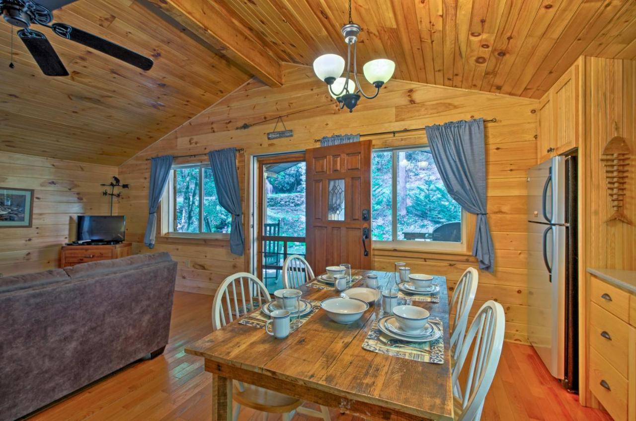Bryson City Cabin With Fire Pit On Coopers Creek! Экстерьер фото