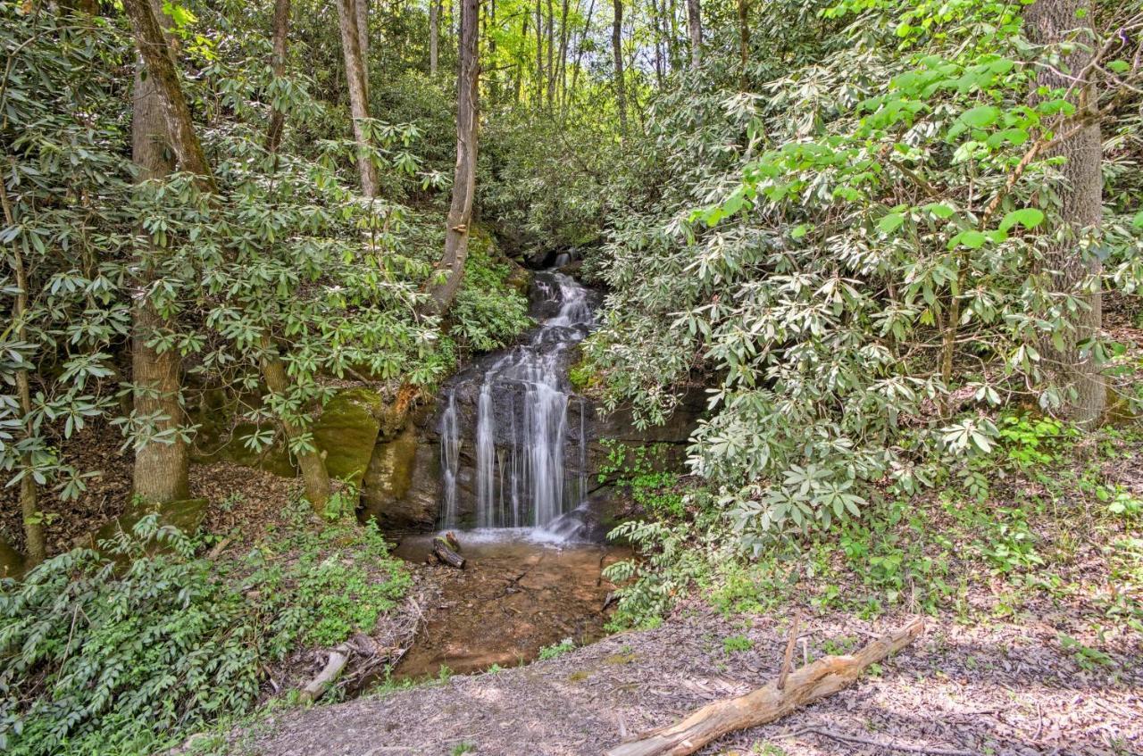 Bryson City Cabin With Fire Pit On Coopers Creek! Экстерьер фото