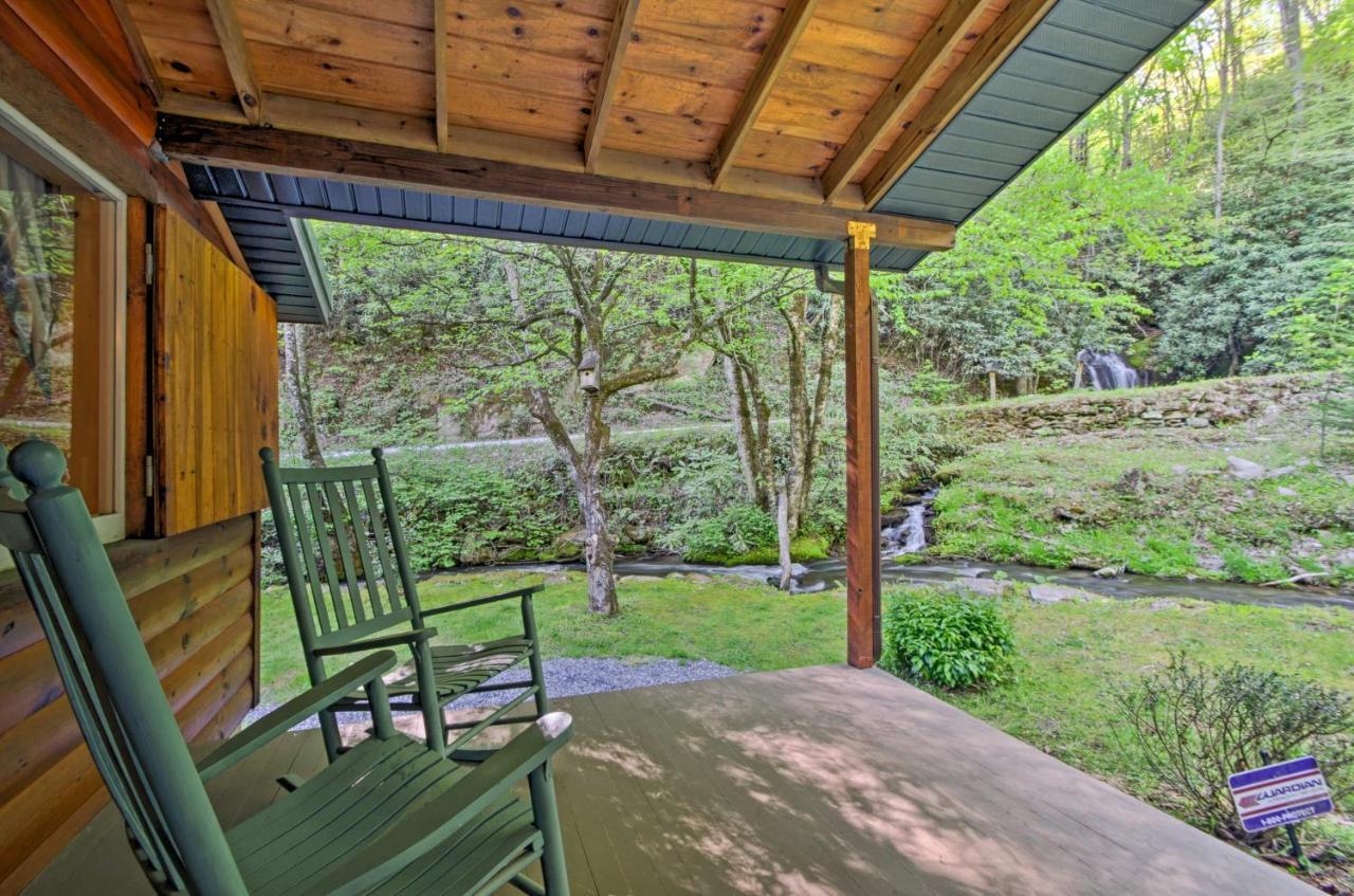Bryson City Cabin With Fire Pit On Coopers Creek! Экстерьер фото